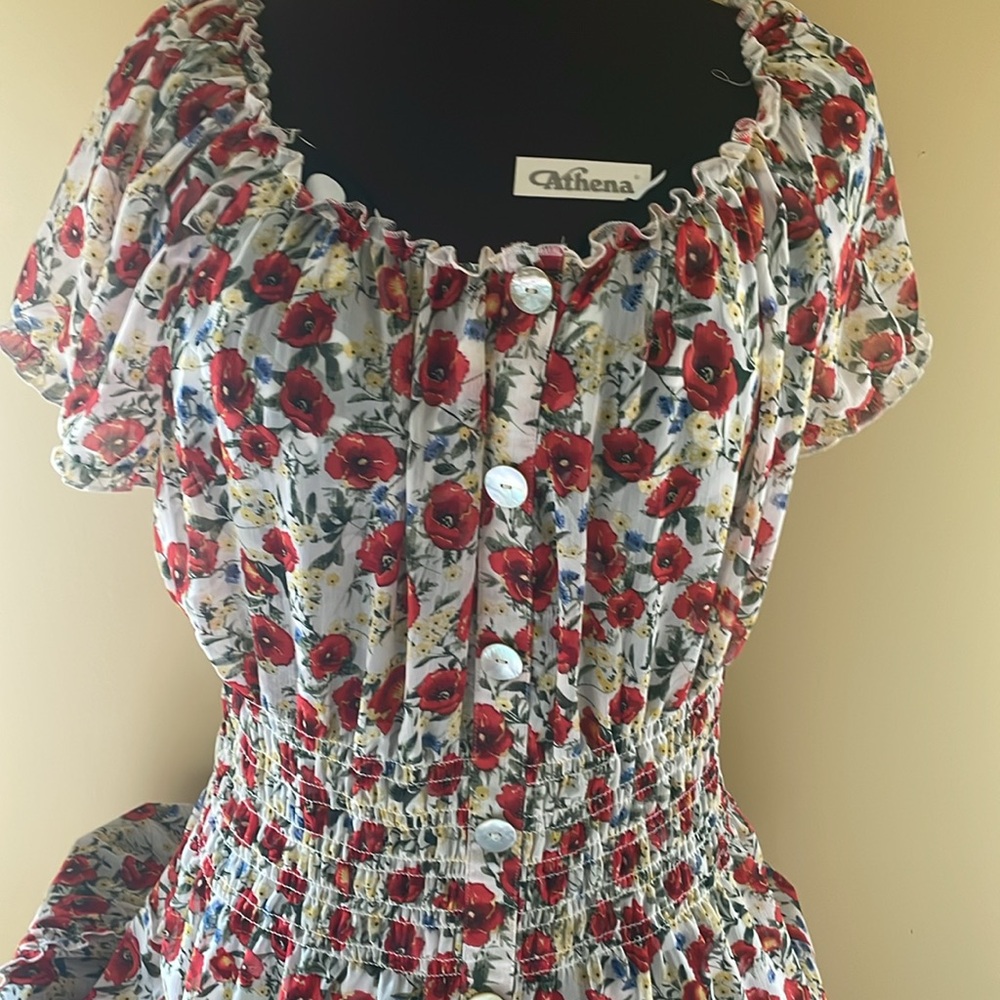 FIGUEROA Flower 🌺 Womens Floral Dress NWNT Size XL - Picture 5 of 14